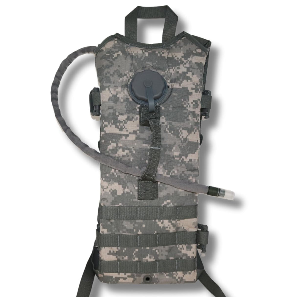 M MCGUIRE GEAR ACU hydration pack with a 3L bladder for extended outdoor adventures.