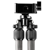 MDT ARCA Black Bipod side view highlights lightweight carbon fiber durability for field use