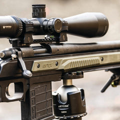 MDT 20 MOA Mossberg Patriot SA rail mounted ensures quick optic installation.