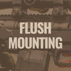 MDT 20 MOA Mossberg Patriot SA rail top view emphasizes full-length slots for versatile optics.