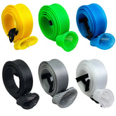 Meanhoo 6 Pcs Rod Sleeves on a fishing rod