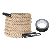 MECCANIXITY climbing rope 20ft in action for full-body cardio training