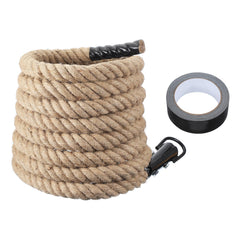 Meccanixity climbing rope 7m length for versatile indoor and outdoor workouts.