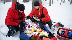 Medical Sales Supply waterproof and windproof blanket doubles as a camping mat on outings.