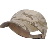 Mega Cap MG Faded Camo front view shows low-profile silhouette and wash finish