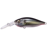 Megabass Deep-X 100 LBO Chief Shad front view highlights a compact lure for rapid depth engagement.