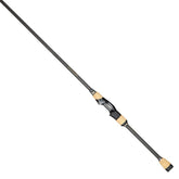 Megabass Destroyer P5 rod blank highlighting high sensitivity for precise lure placement.