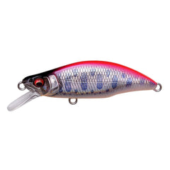 Megabass GH46 Humpback FS Pink Back Yamame front view for high visibility and strikes