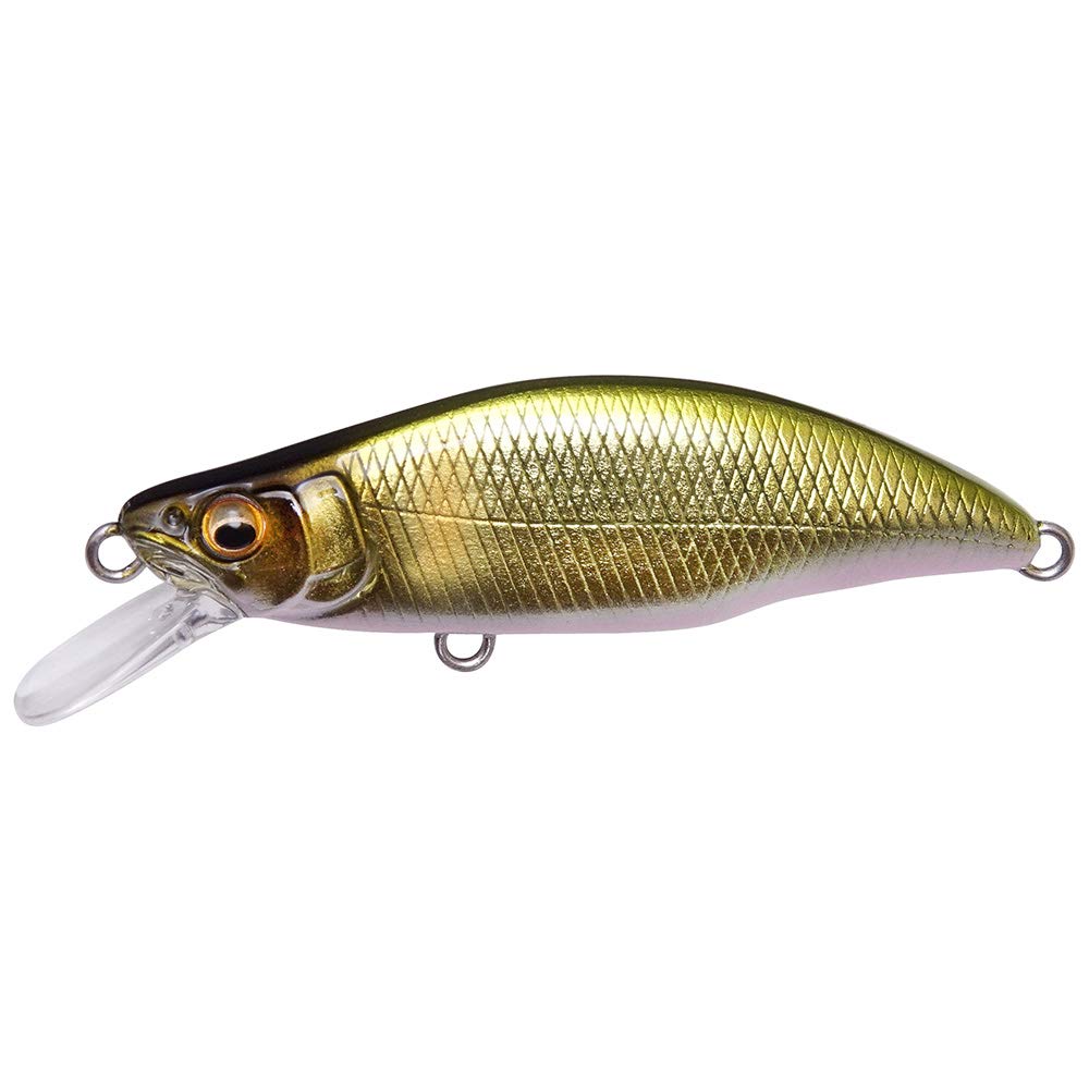 Megabass GH64 Humpback FS front view for precise casting and engaging wobble.