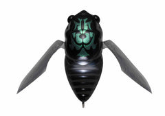 Megabass Grand Siglett 03 Min Min Zemi lure emits cicada-like sounds for slow-fishing intrigue