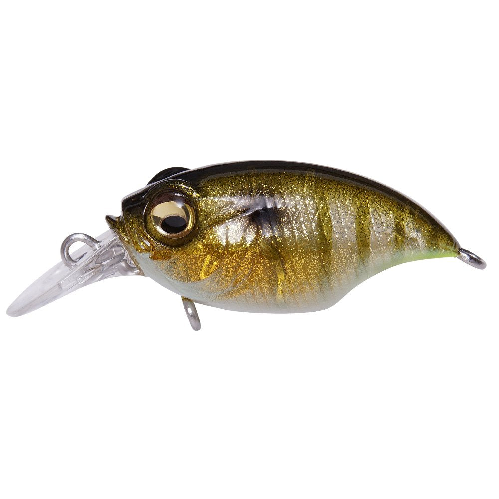 Megabass Griffon Bait Finesse SR-X GLX closeup showing its compact finesse design for tight cover