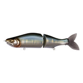 Megabass i-Slide 187 R floating in Japanese Silver Lotus finish for stable action.