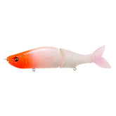 Megabass i-Slide 187 R SW sinking lure with red head, ideal for tracing under bait pods.