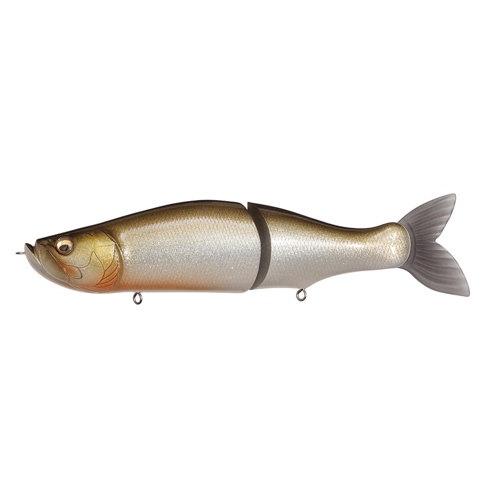 Megabass i-Slide 265R GLX Silver Salmon body detail showcases rugged construction.