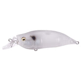 Megabass IXI Shad Type-R Secret Dry Ice lure, front view for shallow-water search