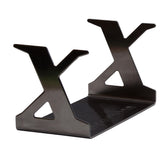 Megabass Lure Stand 76 Black front view for secure display of Vision Oneten lures