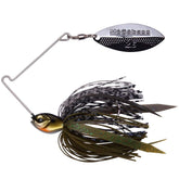 Megabass SV-3 1/4oz SW Gill front view shows the willow blade for efficient retrieves