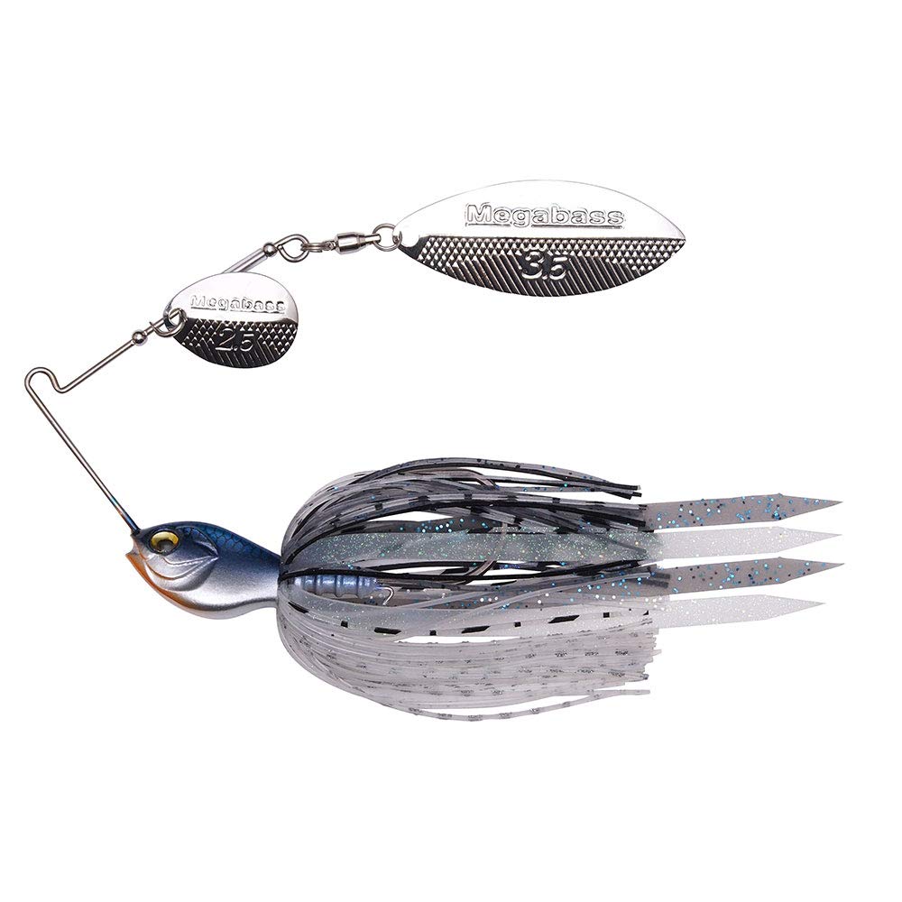 Megabass SV-3 Lotus front view shows balanced 1/2 oz design for strong casts