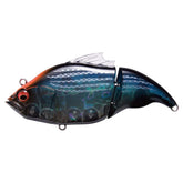 Megabass VATALION SW GP Signal Black lure front view for large seabass