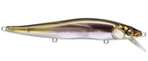 Megabass Vision 110 jerkbait side view showing lifelike wobble for predators