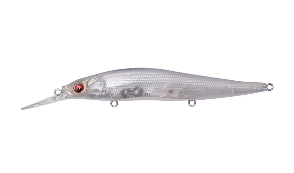 Megabass Vision 110+1 GP Stain Reaction Jerkbait, ideal for deep-water casting in stained water