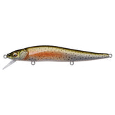 Megabass Vision ONETEN GLX Rainbow front view shows its compact lure with long-distance casting potential and lifelike shape