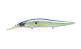 Megabass Vision ONETEN+1 front view shows deeper diving profile for stable casting
