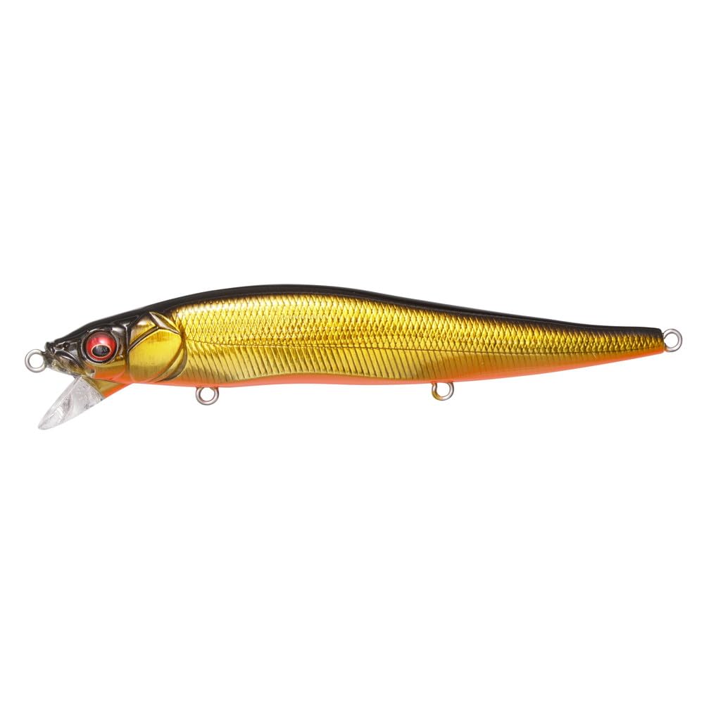 Megabass Vision Oneten SR 110.5mm in profile view, shallow depth.