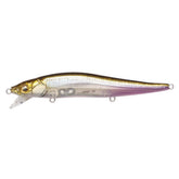Megabass Vision ONETEN SR HT ITO Wakasagi front view showing compact profile for shallow jigging