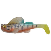 Megabass Worm Dark Sleeper 2.4-inch side view shows stable bottom action near cover.