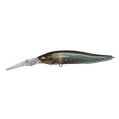 Megabass X-NANAHAN Ayu Kishu front view highlighting long-range casting potential