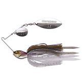 Megabass SV-3 Wakasagi front view, 1/2 oz SR slow-roll spinnerbait