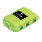 MEIHO Akiokun FB-10 Green pocket-sized item case front view
