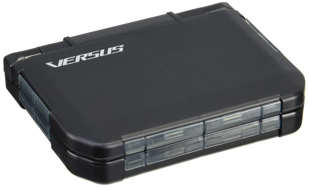 Meiho Versus VS-388SD Black tackle box front view