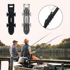 Meiliyizu fishing lure holder keeps baits organized and ready to cast.