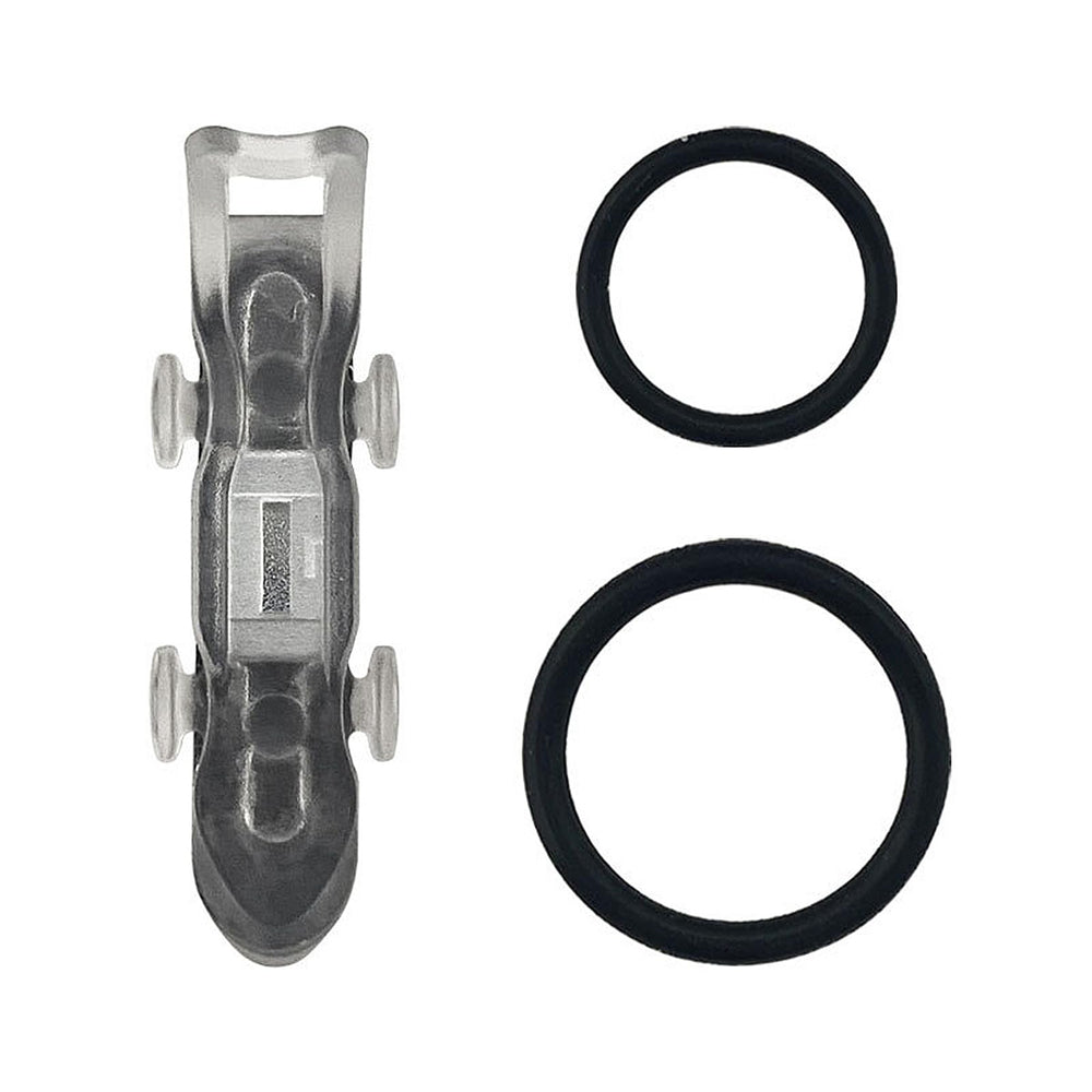 Meiliyizu magnetic hook keeper secures lures on your rod for mess-free fishing.