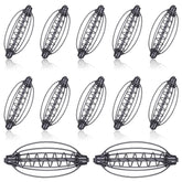 Mekueeex 12-pack spring fishing feeders set
