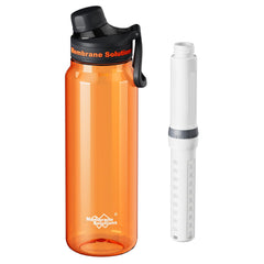 Membrane Solutions C3 bottle front view for on-the-go hydration on hikes.