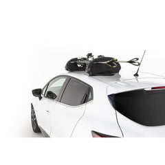 MENABO Aconcagua adapts to various vehicle roof rails for versatility.