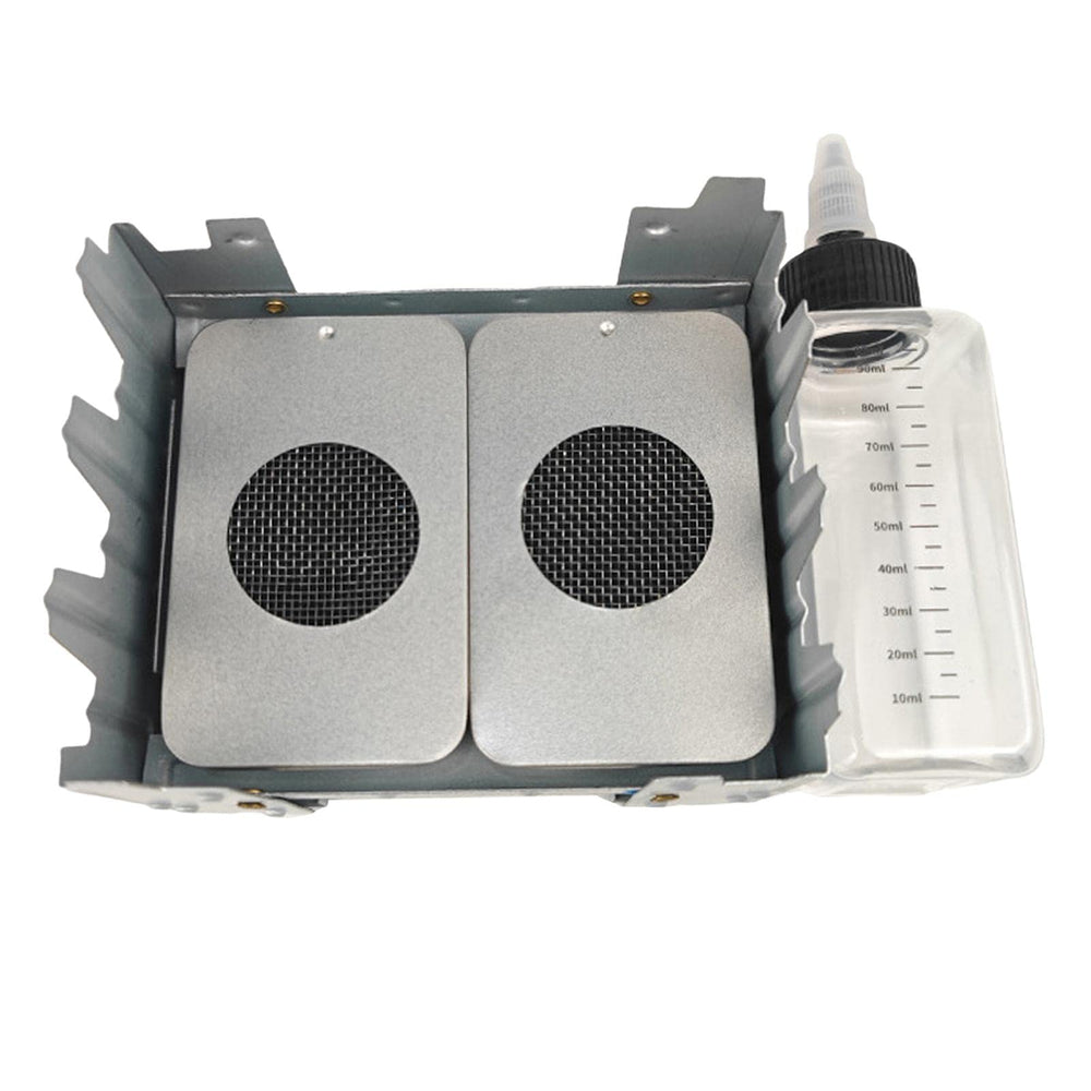 Menolana mini alcohol stove compact-pack ideal for backpacking cooking.