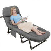 MeowPets folding-chaise-lounge-setup showing easy collapse for travel
