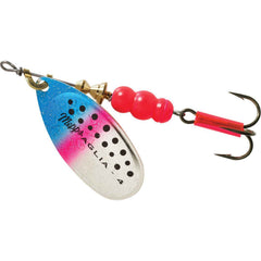 Mepps Aglia plain treble lure for rainbow trout offers versatile freshwater fishing.