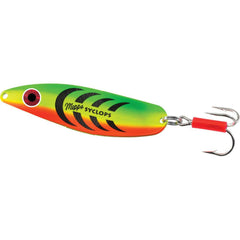 Mepps Syclops Hot Fire Tiger 1/2-Ounce Treble Hook Fishing Lure