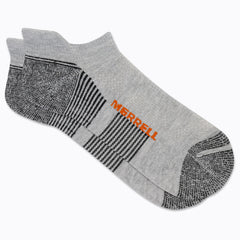 Merrell MOAB Speed sock close-up of arch-band for fatigue-fighting support on trails.