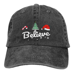 Front view of Merry Christmas Hat Baseball Cap