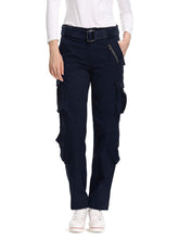Mesinsefra women's cargo pants left pocket detail for quick-access storage