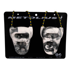 Metolius Rock Rings 3D in black and white, close-up texture aiding hand mobility for climbers