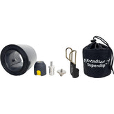 Metolius Roll Up Stick Clip Kit packed compactly in a climber's pack
