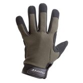 Metolius Talon Belay Glove cuff biner hole for quick setup and secure belay