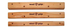 Metolius wooden campus rungs with six profiles for versatile grip training and durable surface